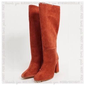 LAST CHANCE ASOS Design Comet suede pull-on boots